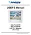 USER S Manual NGLT104WPD NGLT150WPD LCD TV / Monitor (IP67 Grade)