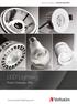 Verbatim Ltd is a subsidiary of. LED Lighting. Product Catalogue I