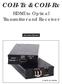 COH-Tx & COH-Rx. HDMI to Optical Transmitter and Receiver. Operation Manual. COH-Tx & COH-Rx