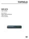 TOPFIELD. SBP-2070 User Guide. Digital Satellite Receiver. High Definition. USB PVR-Ready Common Interface