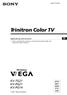 Trinitron Color TV KV-TG21 KV-PG21 KV-PG14. Operating Instructions M70 M61 M40 P70 P (1)