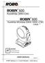 Robin 600 PureWhite. Robin 600 PureWhite WirelessDMX. (WarmWhite/CoolWhite) Table of contents