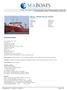 109.8m Survey Vessel. General Description. 09 October Listing ID: { }