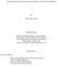 THE PIANO SONATAS BY HAROLD SHAPERO: A STYLISTIC SYNTHESIS CHIA-YING CHAN DISSERTATION