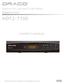 DIGITAL FULL HD DVB-T2 RECEIVER Digital receiver HDT OWNER'S MANUAL. English. Read this manual before installation and use.