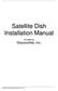 Satellite Dish Installation Manual (Ver. 2) 1