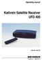 Kathrein Satellite Receiver UFD 400