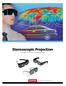 Stereoscopic Projection 3D PROJECTION TECHNOLOGY
