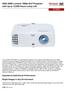 4200 ANSI Lumens 1080p DLP Projector with Up to 15,000 Hours Lamp Life