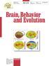 print ISSN Brain Behav Evol 85(4) (2015) online e-issn