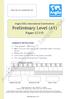 Anglia ESOL International Examinations. Preliminary Level (A1) Paper CC115 W1 [5] W3 [10] W2 [10]