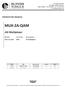 MUX-2A-QAM. ASI Multiplexer INSTRUCTION MANUAL. Model Stock No. Description. MUX-2A-QAM 6505 ASI Multiplexer