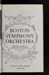 SYMPHONY BOSTON ORCHESTRA EIGHTY-FIFTH SEASON FOUNDED IN 1881 BY HENRY LEE HIGGINSON THURSDAY EVENING SERIES. A-l N^/ \ % -- N4 ':':. ?