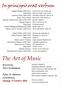 The Art of Music. In principio erat verbum. directed by Mick Swithinbank. Église St-Alphonse, Luxembourg Sunday, 9 October 2016