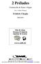 2 Préludes. Violoncello & Piano / Organ. Arr.: Colette Mourey. Frédéric Chopin EMR 25307A. Print & Listen Drucken & Anhören Imprimer & Ecouter