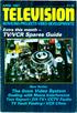 SERVICINGPROJECTSVIDEODEVELOPMENTS. TV/VCR Spares Guide. New Series: The 8mm Video System