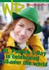 Special Issue March WaspReporter. St. Patrick s Day is celebrated all over the world