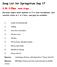 Song List for Springstrum Sep 17