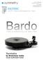 Bardo ESOTERIC. Turntable by Brinkmann Audio review by Michael Fremer THE STEREOPHILE REVIEW. June 2011 / Brinkmann Bardo Stereophile May 11 Review