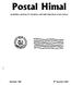 Postal Himal QUARTERLY JOURNAL OF THE NEPAL AND TIBET PHILATELIC STUDY CIRCLE. .- slim 1.4r;. m' n. _I'll It.: .'. HiRI. .. SJ... , ~!i :,...