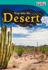 Where Are You?...4. What Is a Desert?...6. Where Are They? How Are They Formed? Can Anything Live There? Glossary...