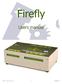 Firefly. Users manual
