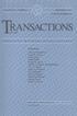 Transactions JL.OFTHE SOCIETY WHOLE NUMBER 640 VOLUME 309 NUMBER 1 SEPTEMBER 1988
