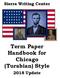 Sierra Writing Center. Term Paper Handbook for Chicago (Turabian) Style Update