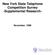 New York State Telephone Competition Survey -Supplemental Research-