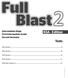 Full Blast. KSA - Edition. Intermediate Stage First Intermediate Grade Second Semester. Test: Module Test: Module Test: Module 3...