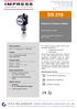 DS 210. Electronic Pressure Switch. Without Media Isolation. accuracy according to IEC 60770: 0.35 % FSO. Nominal pressure