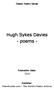 Hugh Sykes Davies - poems -