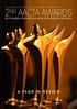 AUSTRALIAN ACADEMY OF CINEMA AND TELEVISION ARTS 2 ND AACTA AWARDS RECOGNISING FILM AND TELEVISION EXCELLENCE IN AUSTRALIA A YEAR IN REVIEW
