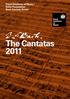Royal Academy of Music / Kohn Foundation Bach Cantata Series. The Cantatas 2011