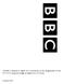 The BBC s response to Digital UK s consultation on the reorganisation of the DTT LCN Listing and changes to Digital UK's LCN Policy