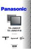 TX AS1P TX---29AS1P/B. Colour television. Operating Instructions TQB8E3102U---1. English