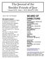 The Journal of the Boulder Friends of Jazz Volume XXIX - Issue 1 - MAY 2018-JULY 2018