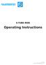 E-TUBE RIDE Operating Instructions