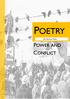 POETRY POWER AND CONFLICT. Key Revision Guide. Mr S Cox