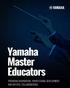 Yamaha Master Educators