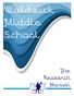 A Special Thank You. Waldwick School District. Research Manual Committee ( ) Special Thanks