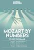 mozart by numbers concert programme