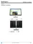 QuickSpecs. HP N220h 21.5-inch Monitor. Overview. 1. Menu/OK 3. Plus ( + ) 5. Power 2. Minus ( - ) 4. Exit/Back