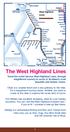 West Highland Lines The West Highland Lines