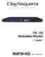 FM - HD Modulation Monitor M4FM-HD