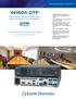 IN1604 DTP. Comprehensive AV Signal Processing in a Compact Enclosure FOUR INPUT HDCP-COMPLIANT SCALER WITH DTP EXTENSION