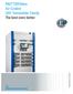 Product Brochure Version R&S TMU9evo Air-Cooled UHF Transmitter Family The best even better