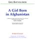 A Girl Born in Afghanistan