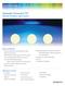 DATASHEET. Intematix ChromaLit. Remote Phosphor Light Source. Features & Benefits. Applications and Uses