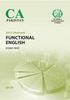 2015 (Revised) FUNCTIONAL ENGLISH STUDY TEXT AFC-01